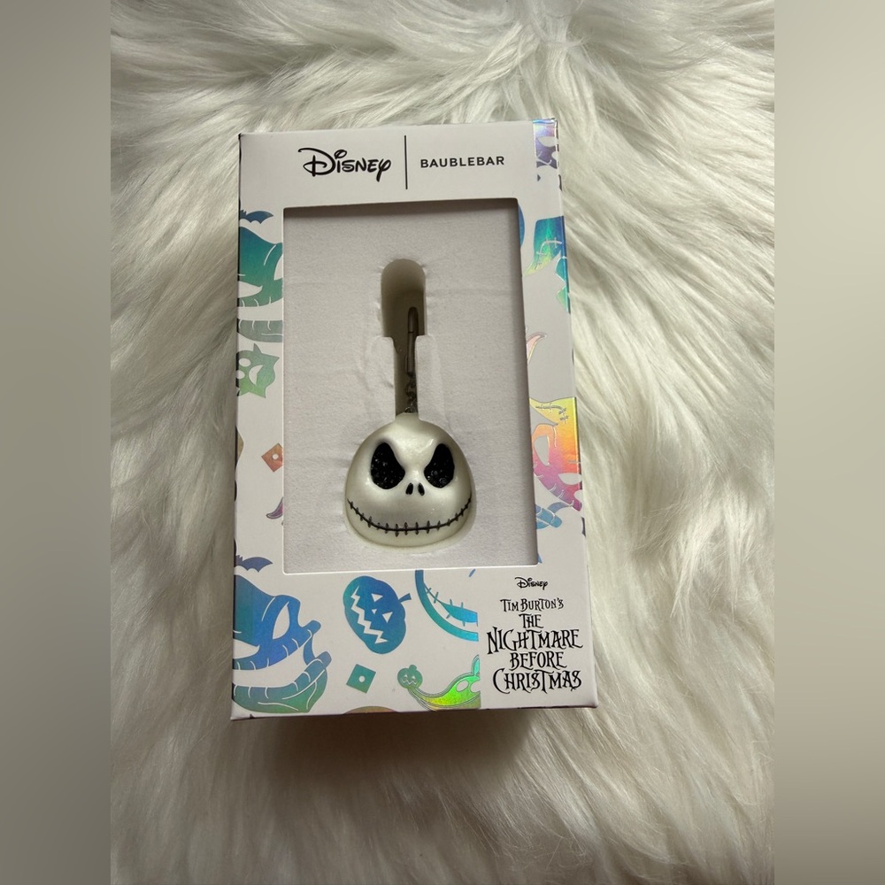 Disney X Baublebar Jack Skellington Nightmare Before Christmas Disney Bag Charm!